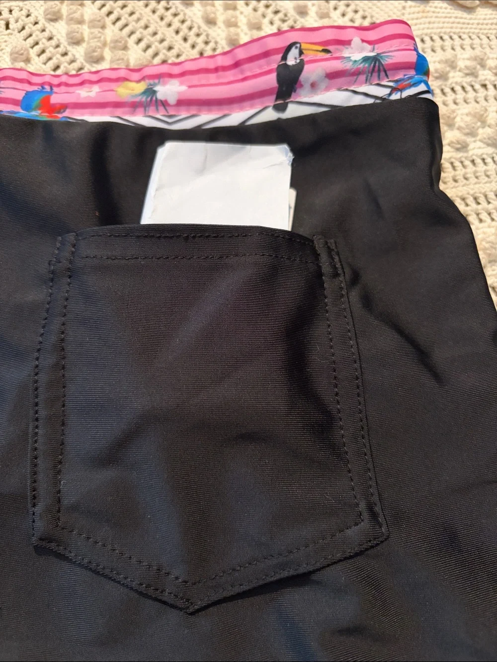 New swimming shorts for kids size large